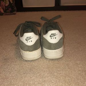 navy green air force 1s